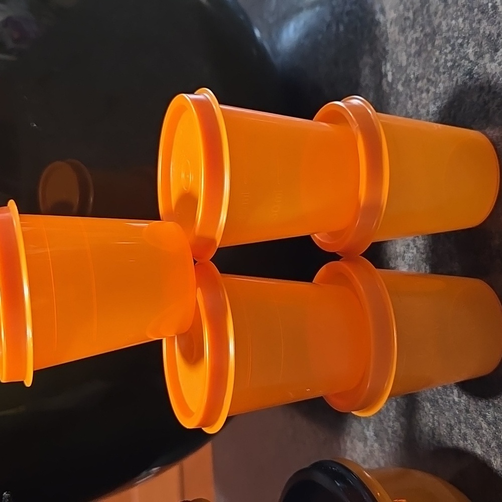 5-pc Orange Tupperminis